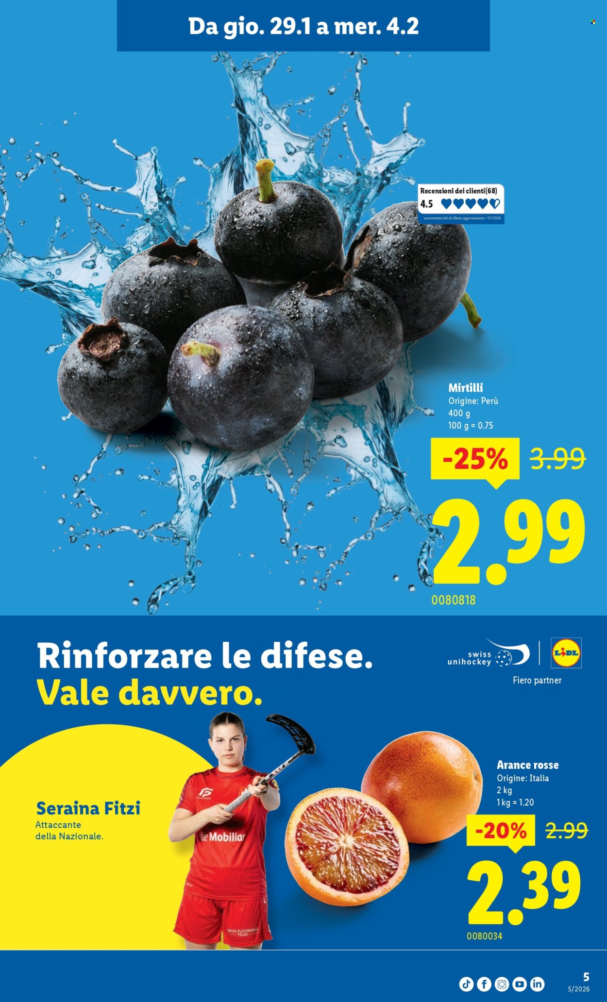 Volantino Lidl - 29.1.2026 - 4.2.2026. Pagina 5. Pagina 5