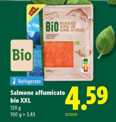 Salmone affumicato bio XXL