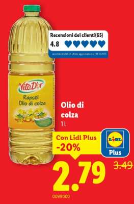 Olio di colza