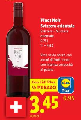 Pinot Noir Svizzera orientale