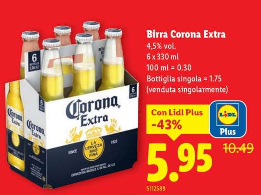 Birra Corona Extra