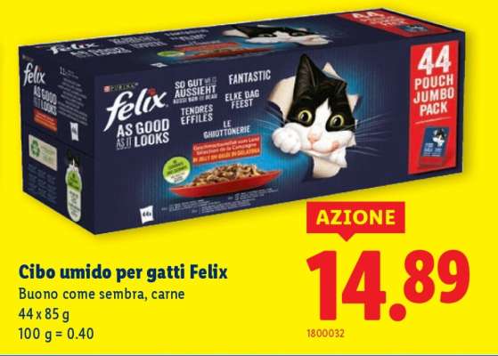 Cibo umido per gatti Felix