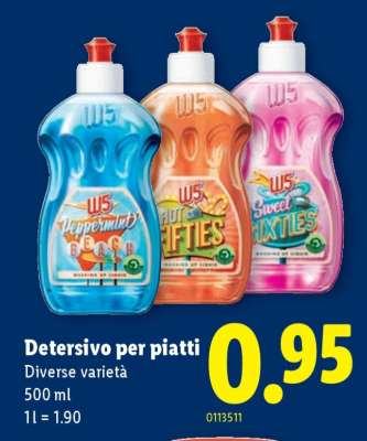 Detersivo per piatti