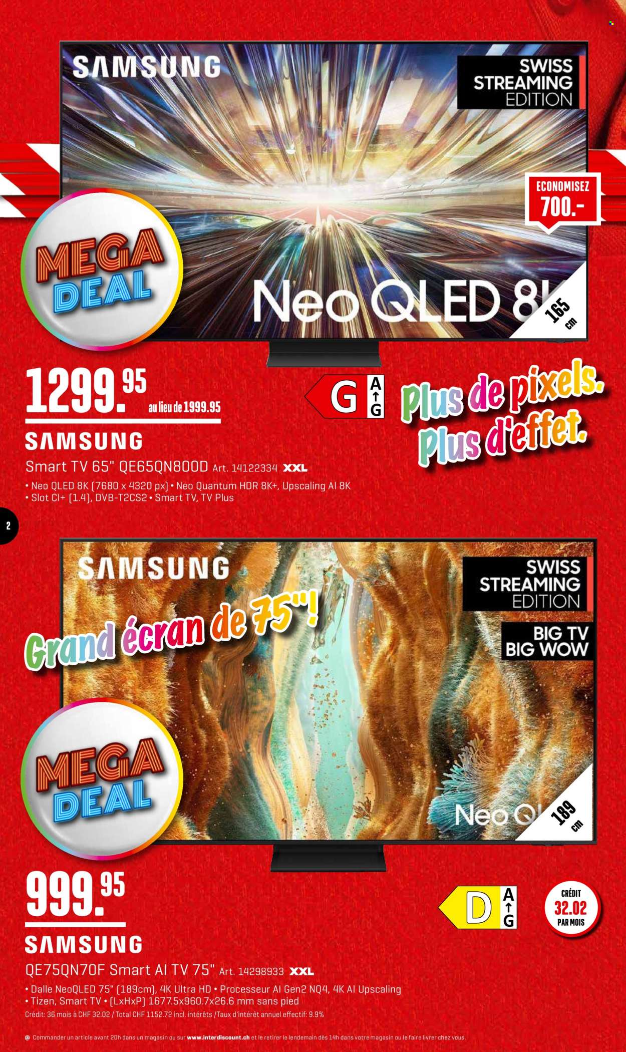 Volantino Interdiscount - 26.1.2026 - 8.2.2026. Pagina 2. Pagina 2