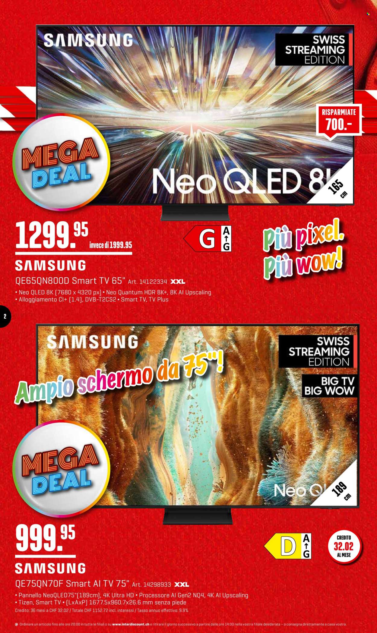 Volantino Interdiscount - 26.1.2026 - 8.2.2026. Pagina 2. Pagina 2