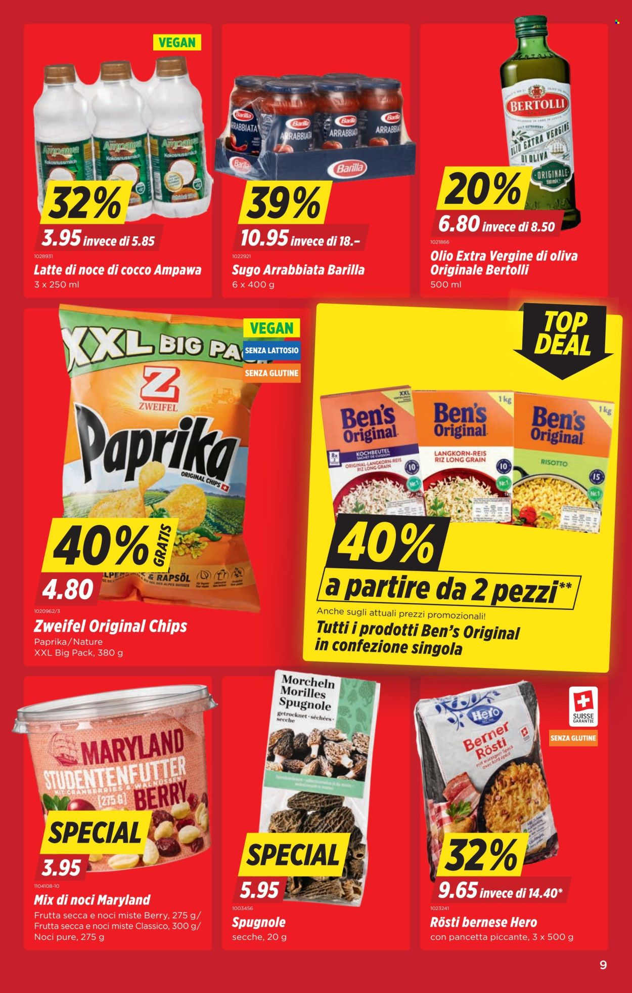 Volantino Denner - 27.1.2026 - 4.2.2026. Pagina 9. Pagina 9