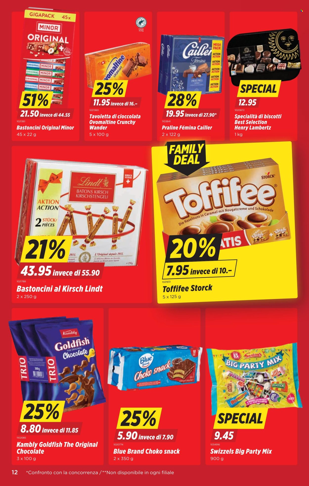 Volantino Denner - 27.1.2026 - 4.2.2026. Pagina 12. Pagina 12