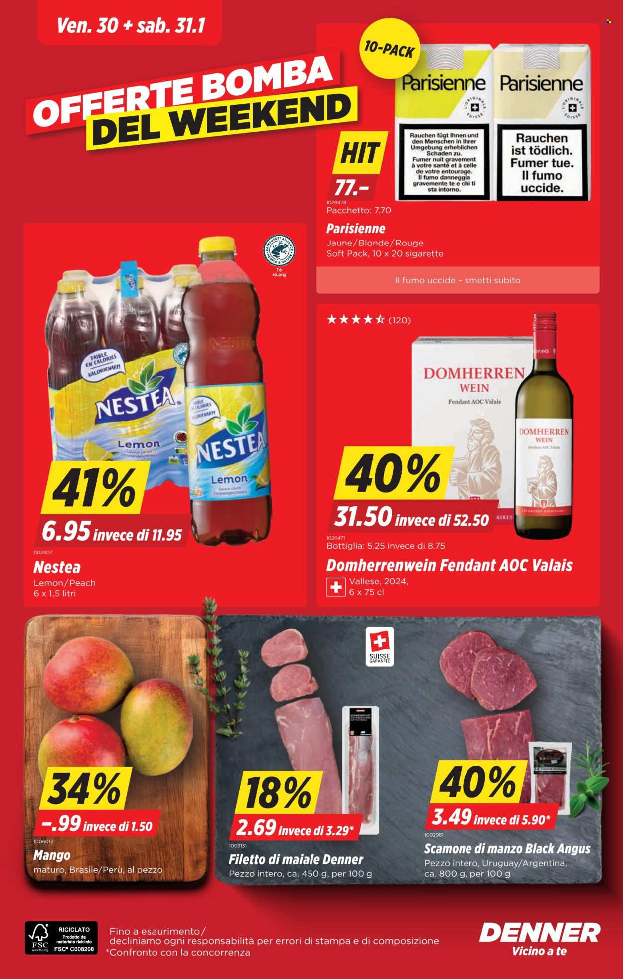 Volantino Denner - 27.1.2026 - 4.2.2026. Pagina 22. Pagina 22
