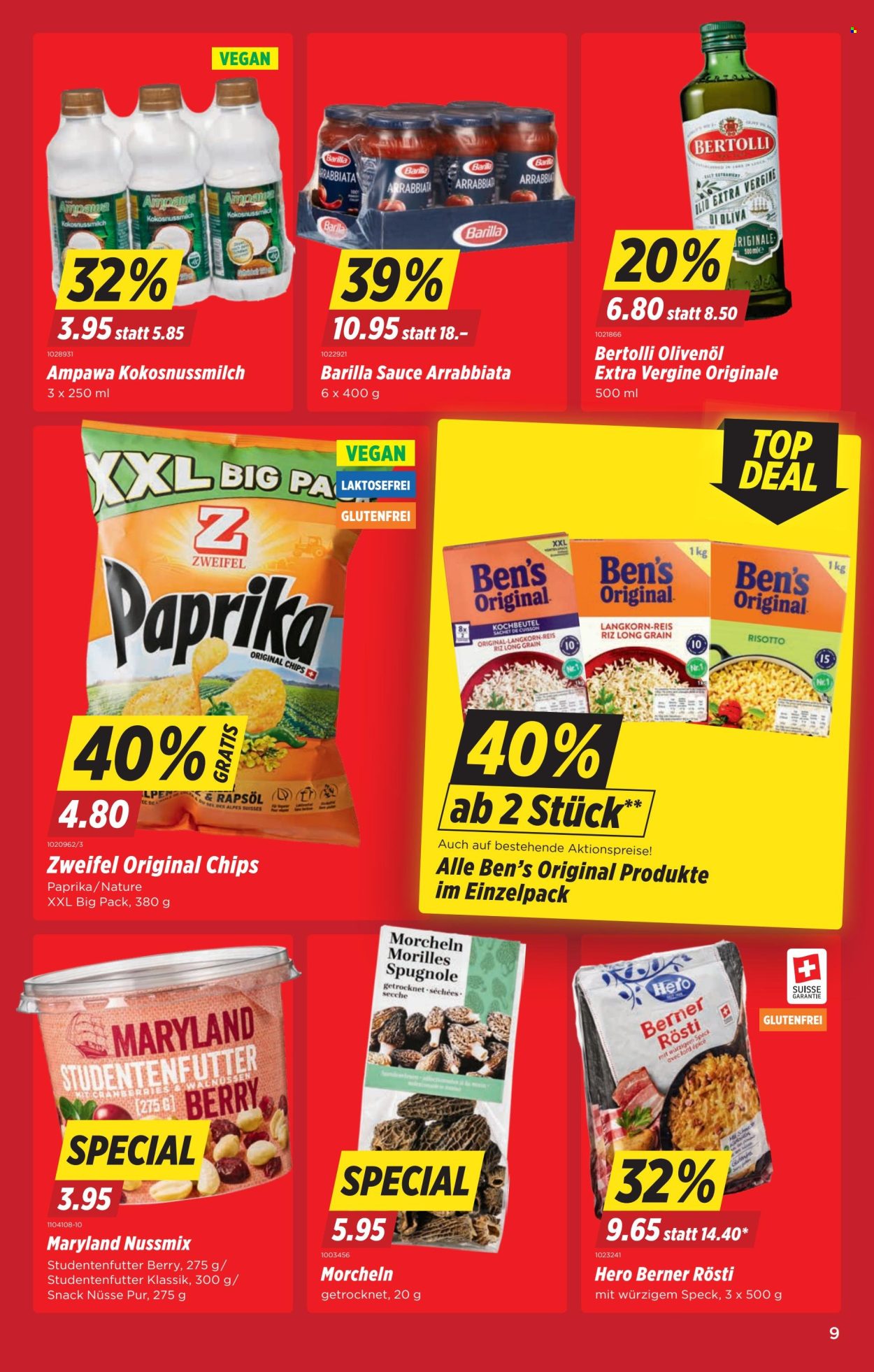 Volantino Denner - 27.1.2026 - 4.2.2026. Pagina 9. Pagina 9