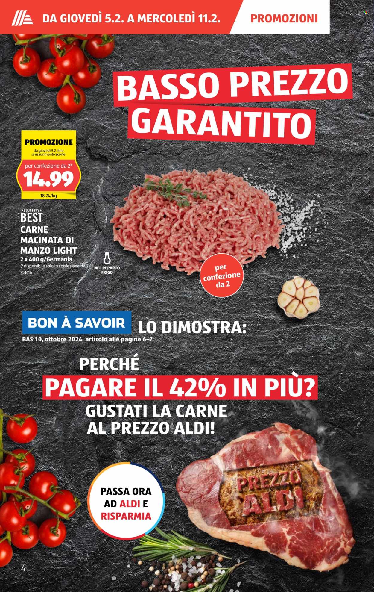 Volantino Aldi - 5.2.2026 - 11.2.2026. Pagina 4. Pagina 4