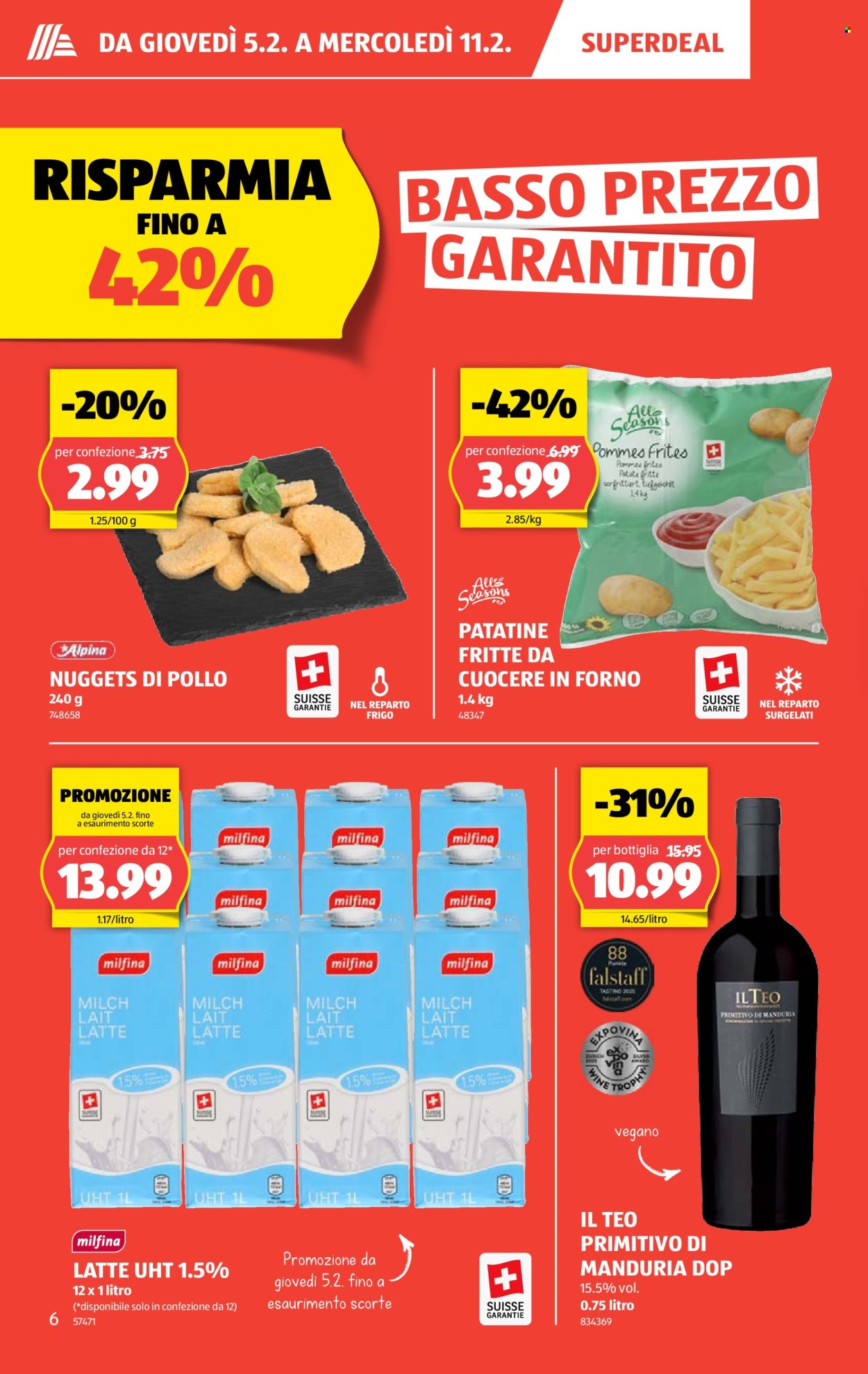 Volantino Aldi - 5.2.2026 - 11.2.2026. Pagina 6. Pagina 6
