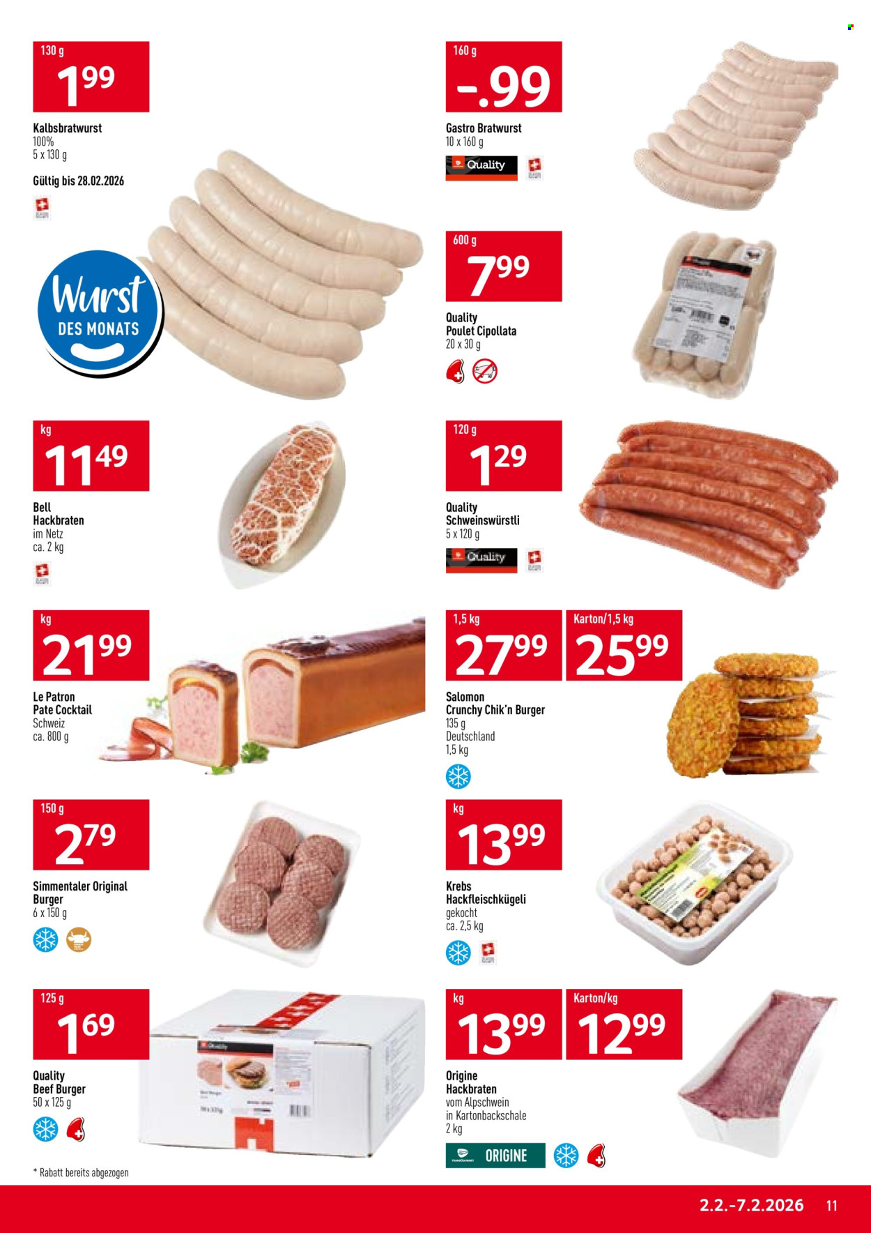 Volantino Prodega - 2.2.2026 - 7.2.2026. Pagina 11. Pagina 11