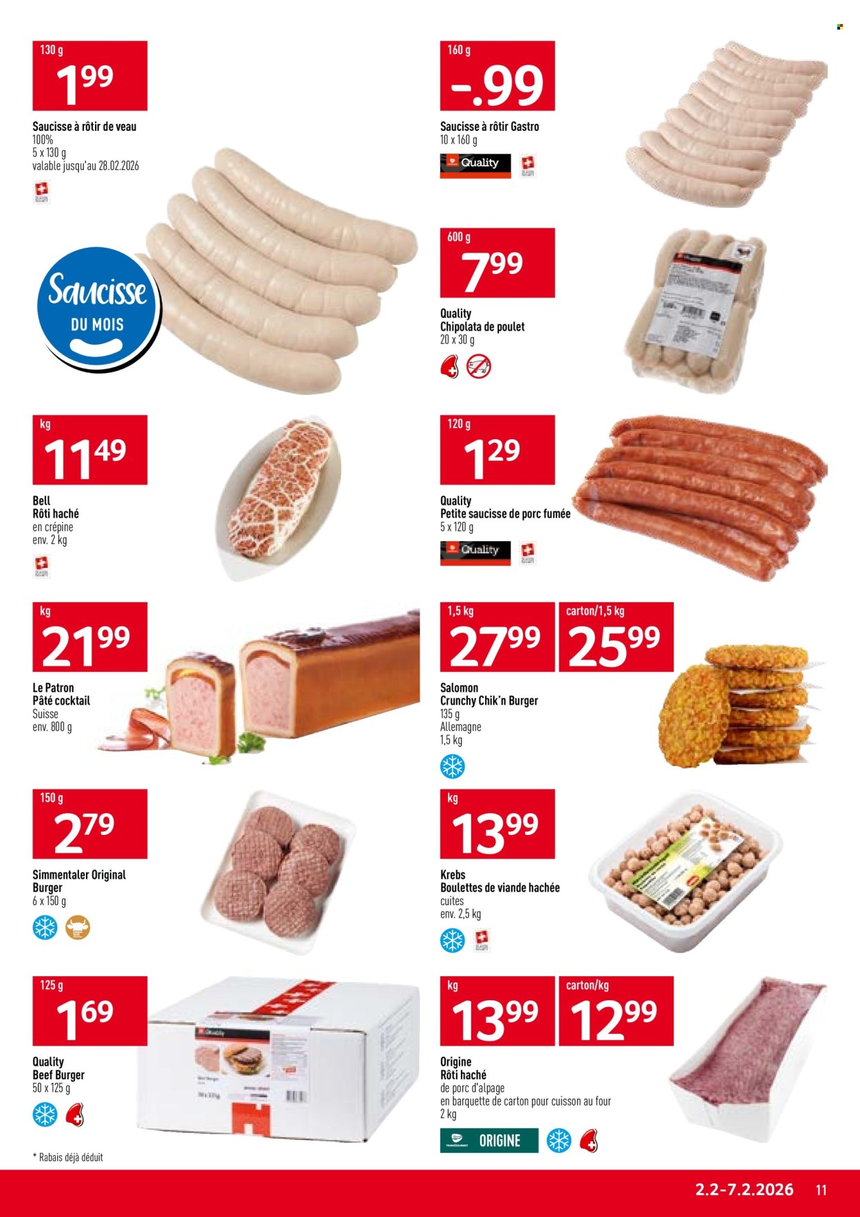 Volantino Prodega - 2.2.2026 - 7.2.2026. Pagina 11. Pagina 11