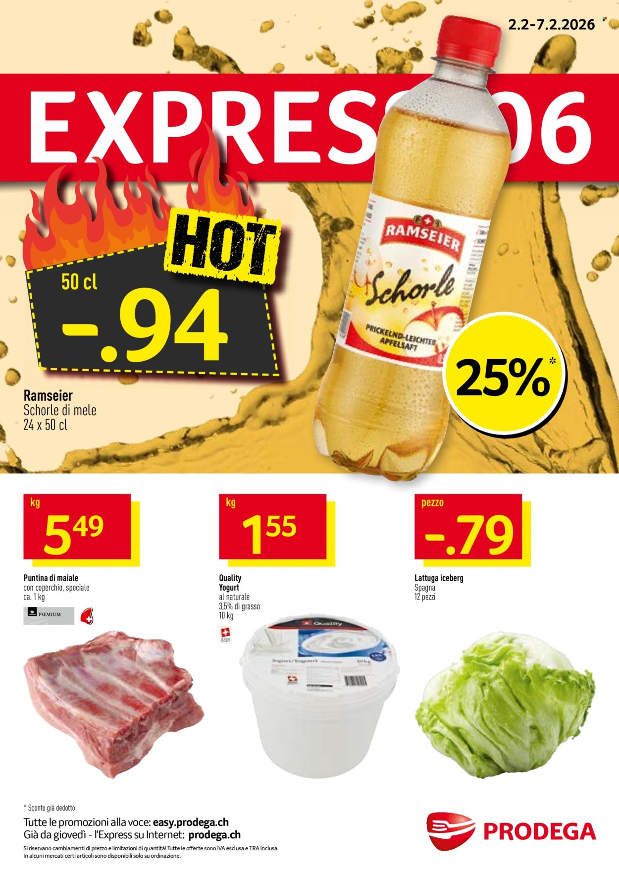 Volantino Prodega - 2.2.2026 - 7.2.2026. Pagina 1. Pagina 1