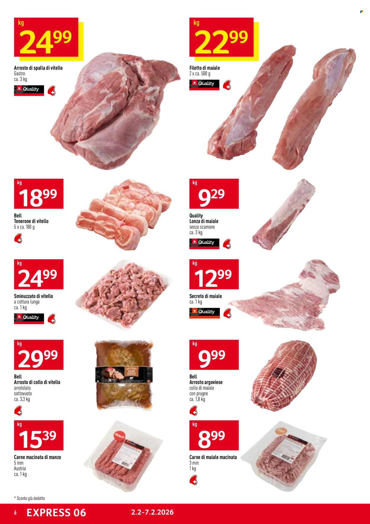 Volantino Prodega - 2.2.2026 - 7.2.2026. Pagina 6. Pagina 6