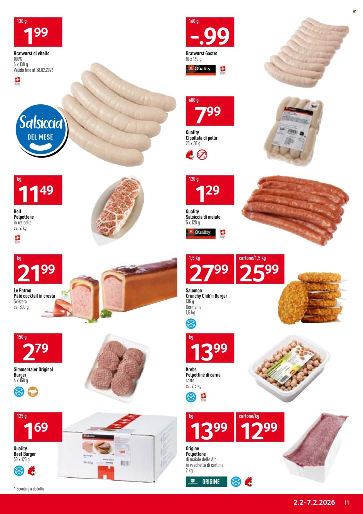 Volantino Prodega - 2.2.2026 - 7.2.2026. Pagina 11. Pagina 11
