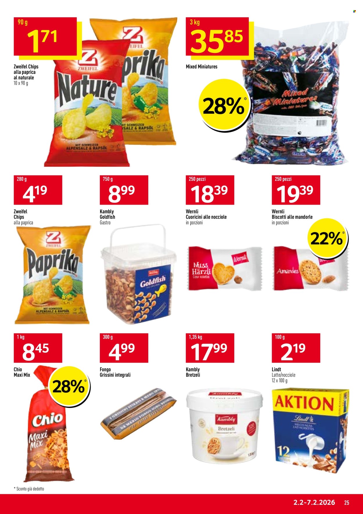 Volantino Prodega - 2.2.2026 - 7.2.2026. Pagina 25. Pagina 25