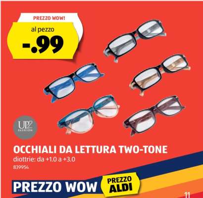 OCCHIALI DA LETTURA TWO-TONE