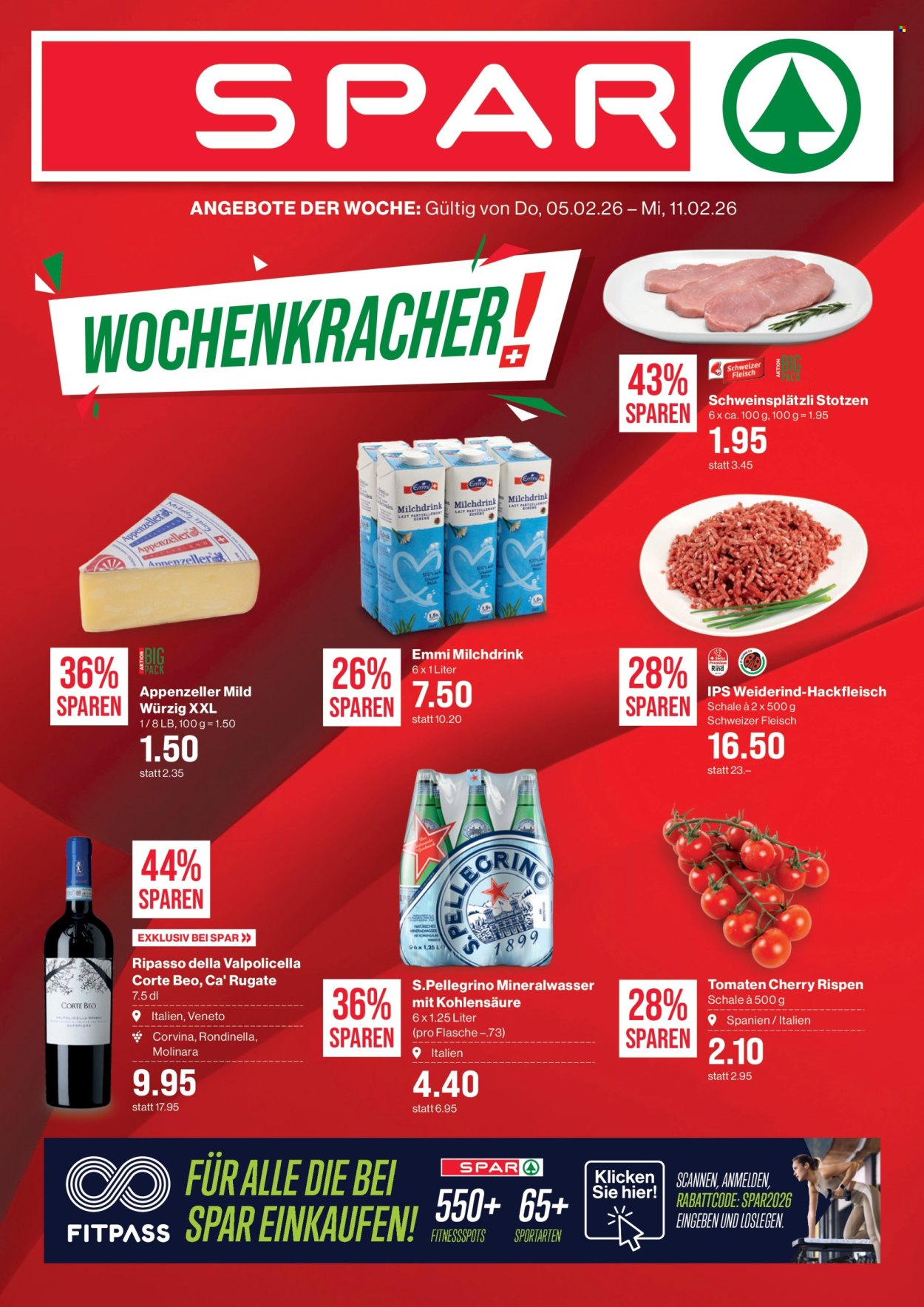 Volantino SPAR - 5.2.2026 - 11.2.2026. Pagina 1. Pagina 1