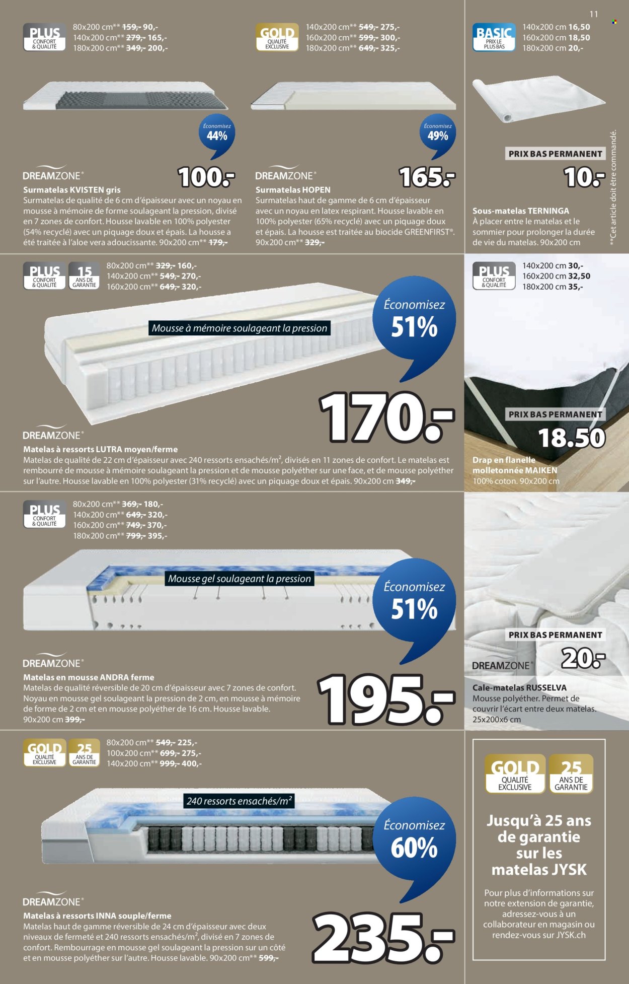 Volantino JYSK - 3.2.2026 - 16.2.2026. Pagina 11. Pagina 11