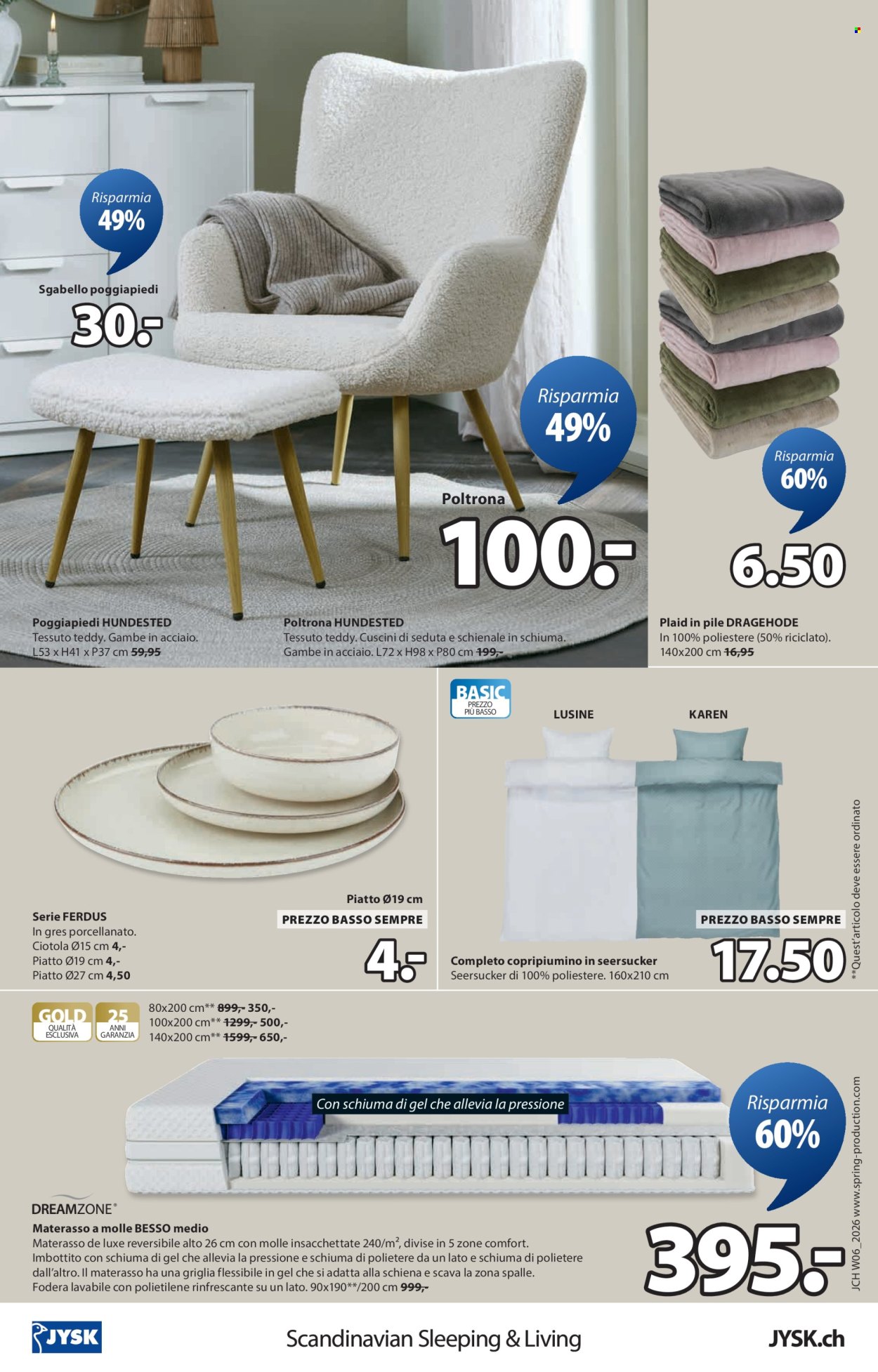 Volantino JYSK - 3.2.2026 - 16.2.2026. Pagina 16. Pagina 16