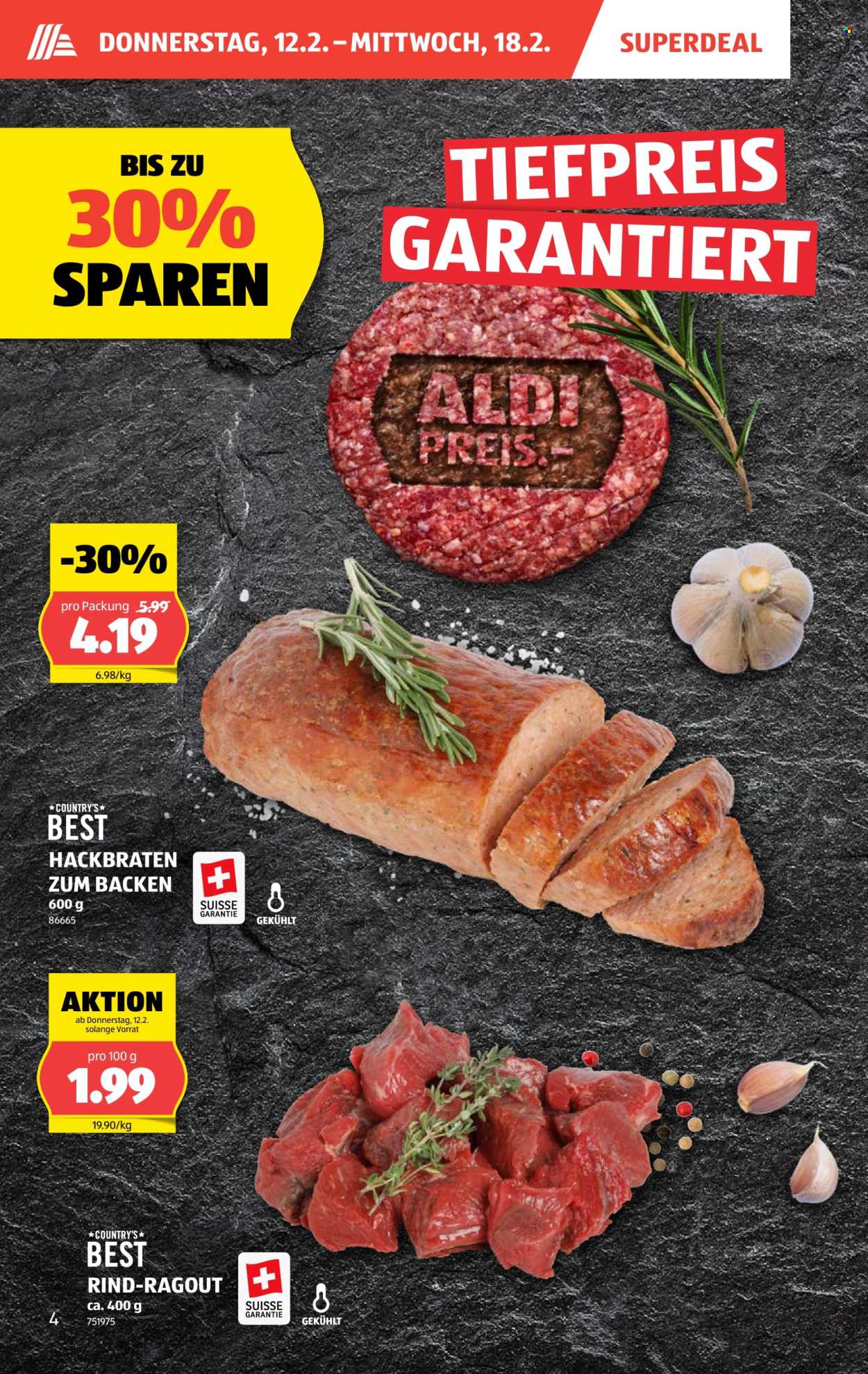 Volantino Aldi - 12.2.2026 - 18.2.2026. Pagina 4. Pagina 4