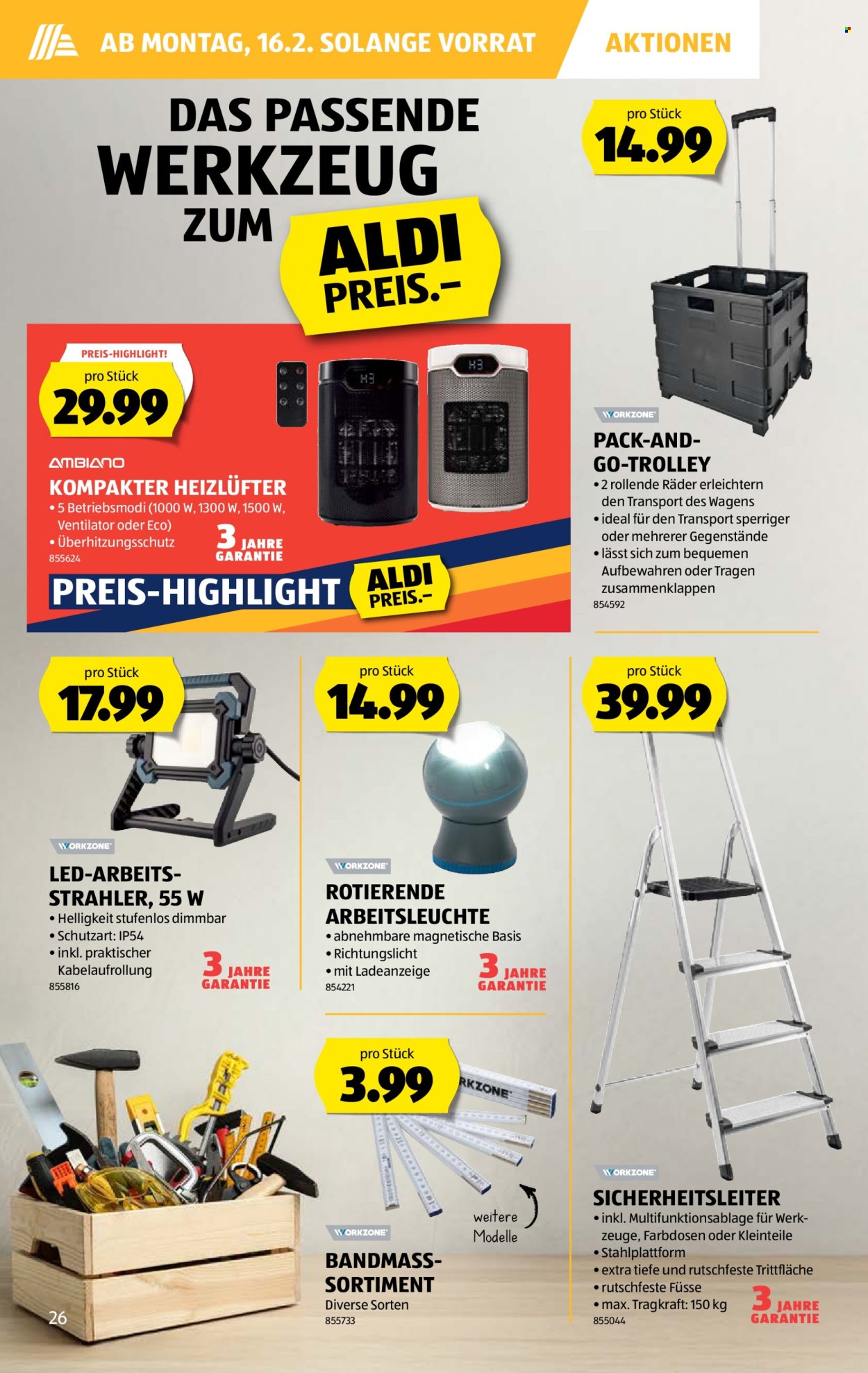 Volantino Aldi - 12.2.2026 - 18.2.2026. Pagina 26. Pagina 26