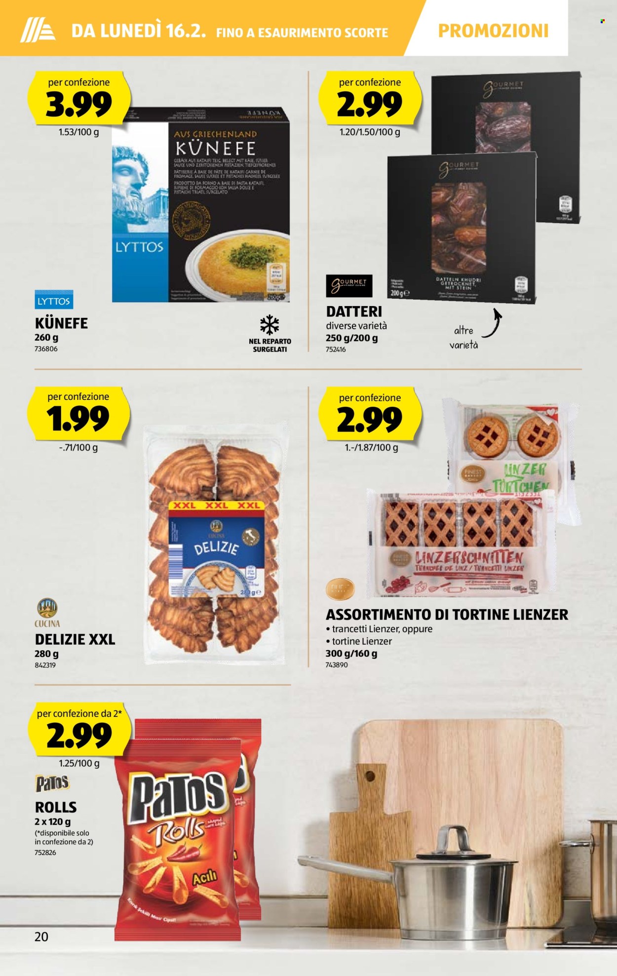 Volantino Aldi - 12.2.2026 - 18.2.2026. Pagina 20. Pagina 20