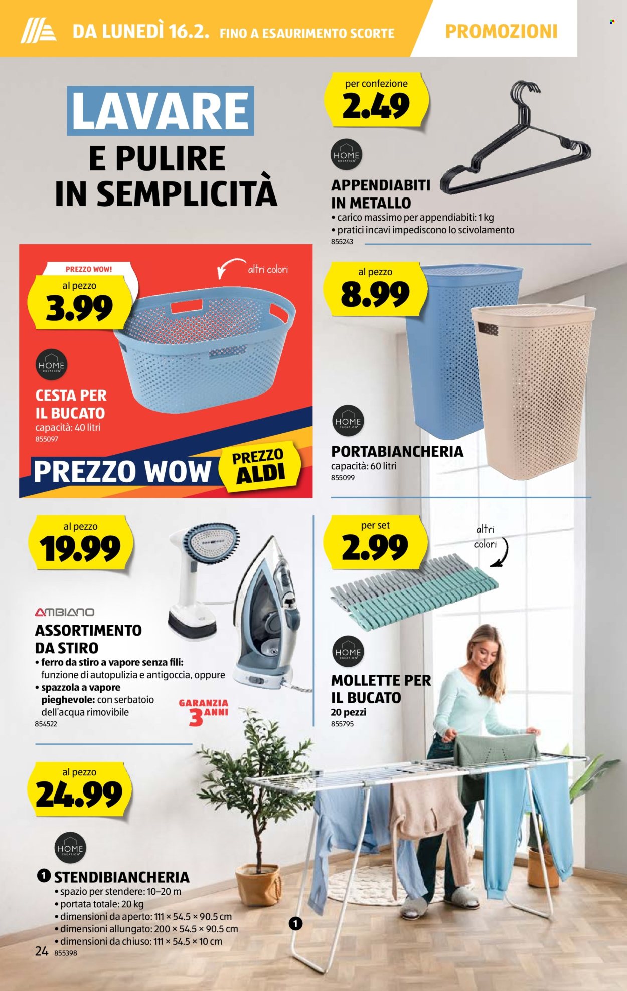 Volantino Aldi - 12.2.2026 - 18.2.2026. Pagina 24. Pagina 24