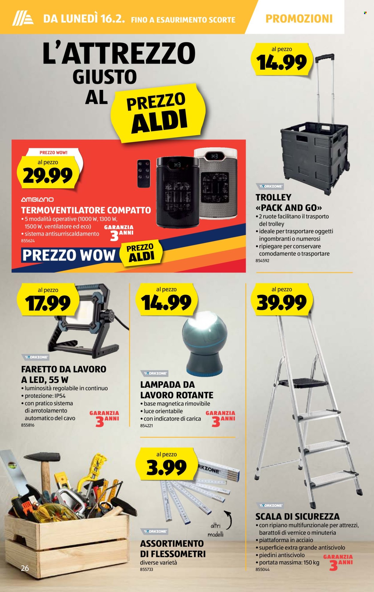 Volantino Aldi - 12.2.2026 - 18.2.2026. Pagina 26. Pagina 26