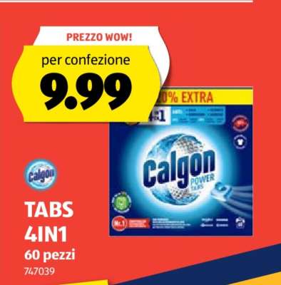 Calgon TABS 4IN1
