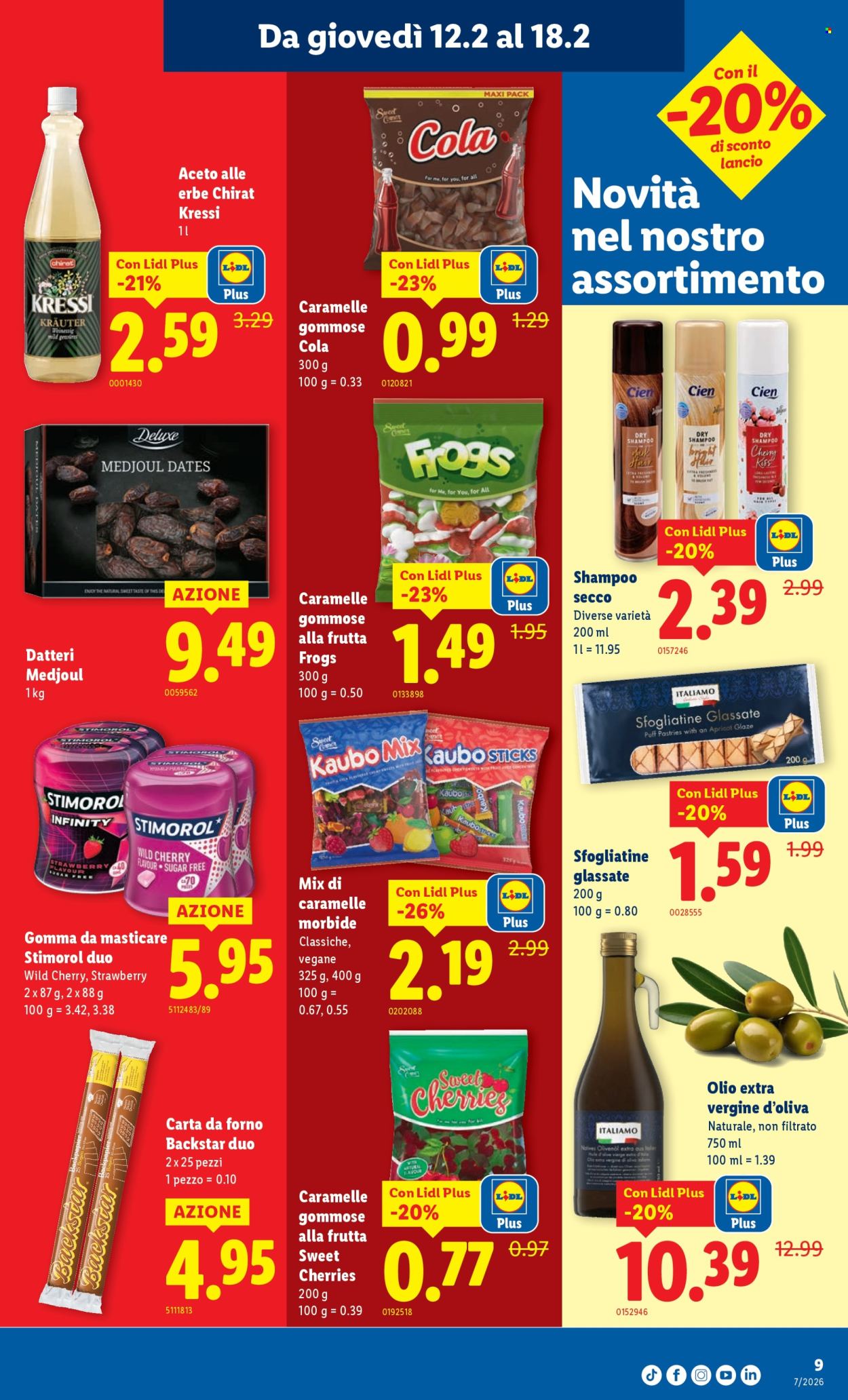 Volantino Lidl - 12.2.2026 - 18.2.2026. Pagina 9. Pagina 9