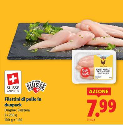 Filettini di pollo in duopack