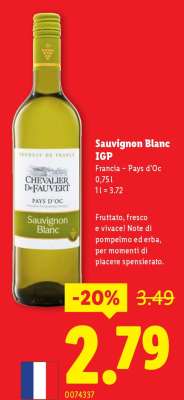 Sauvignon Blanc IGP