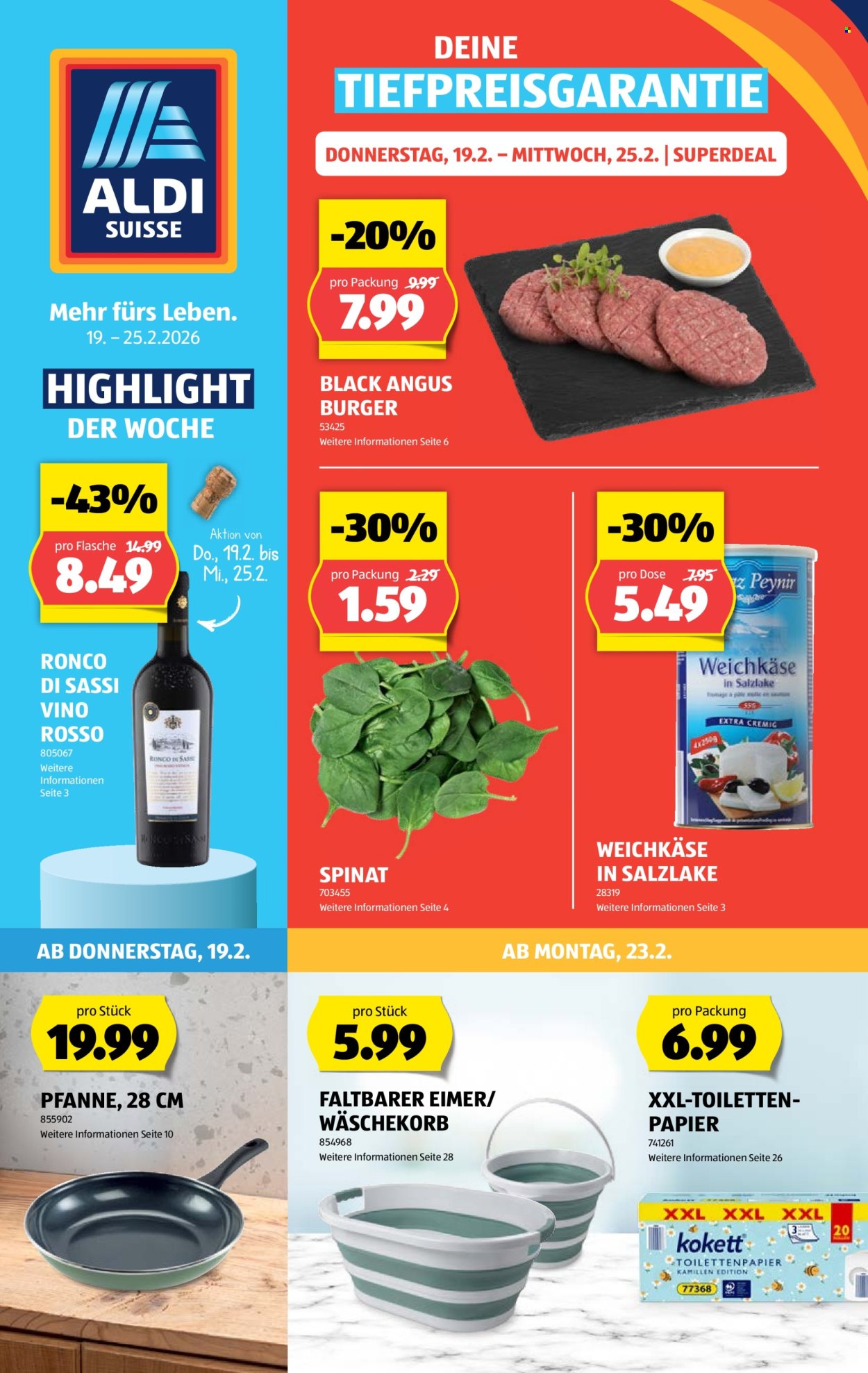 Volantino Aldi - 19.2.2026 - 25.2.2026. Pagina 1. Pagina 1