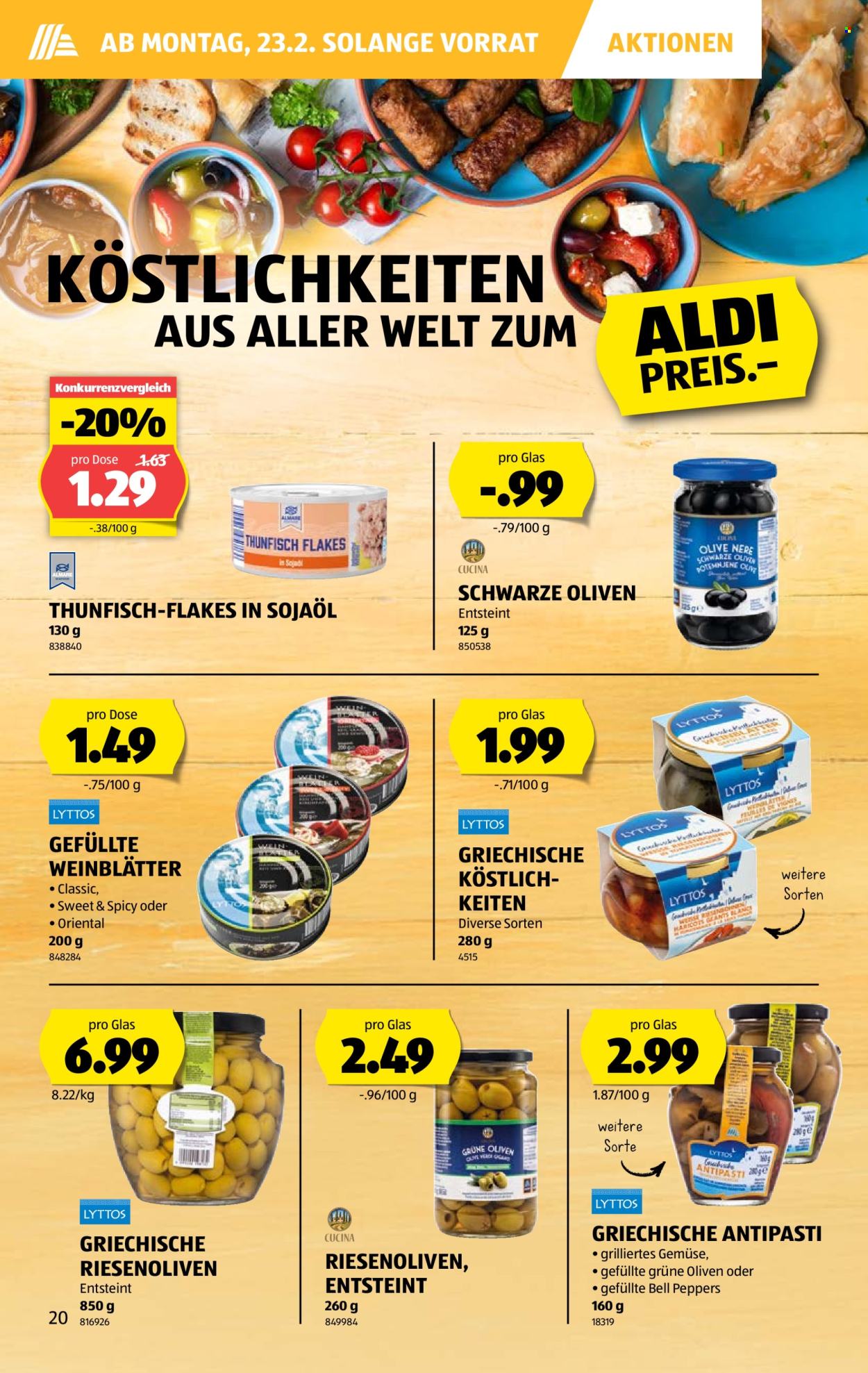 Volantino Aldi - 19.2.2026 - 25.2.2026. Pagina 20. Pagina 20