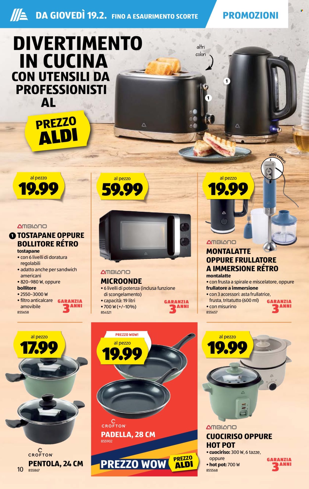 Volantino Aldi - 19.2.2026 - 25.2.2026. Pagina 10. Pagina 10