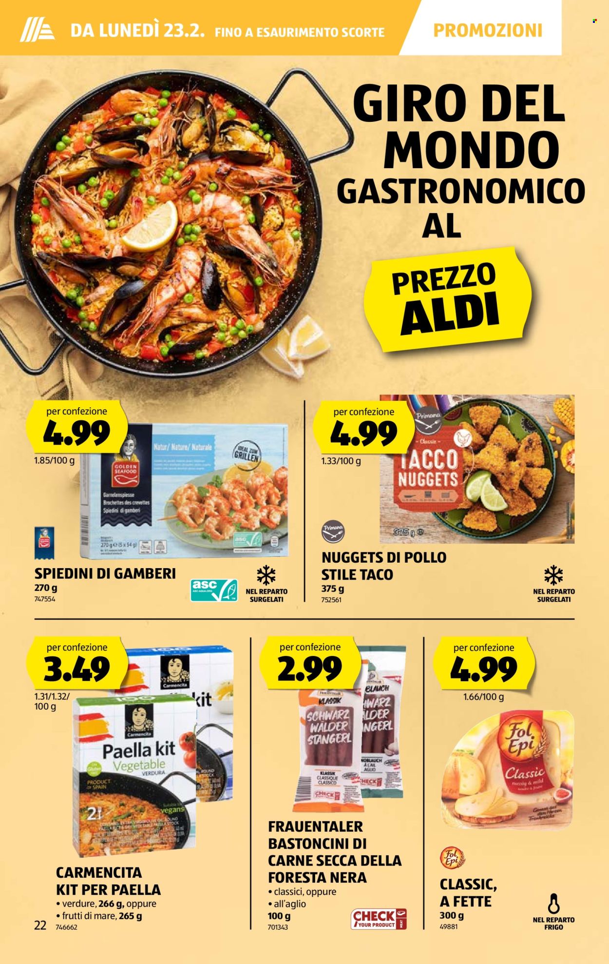 Volantino Aldi - 19.2.2026 - 25.2.2026. Pagina 22. Pagina 22