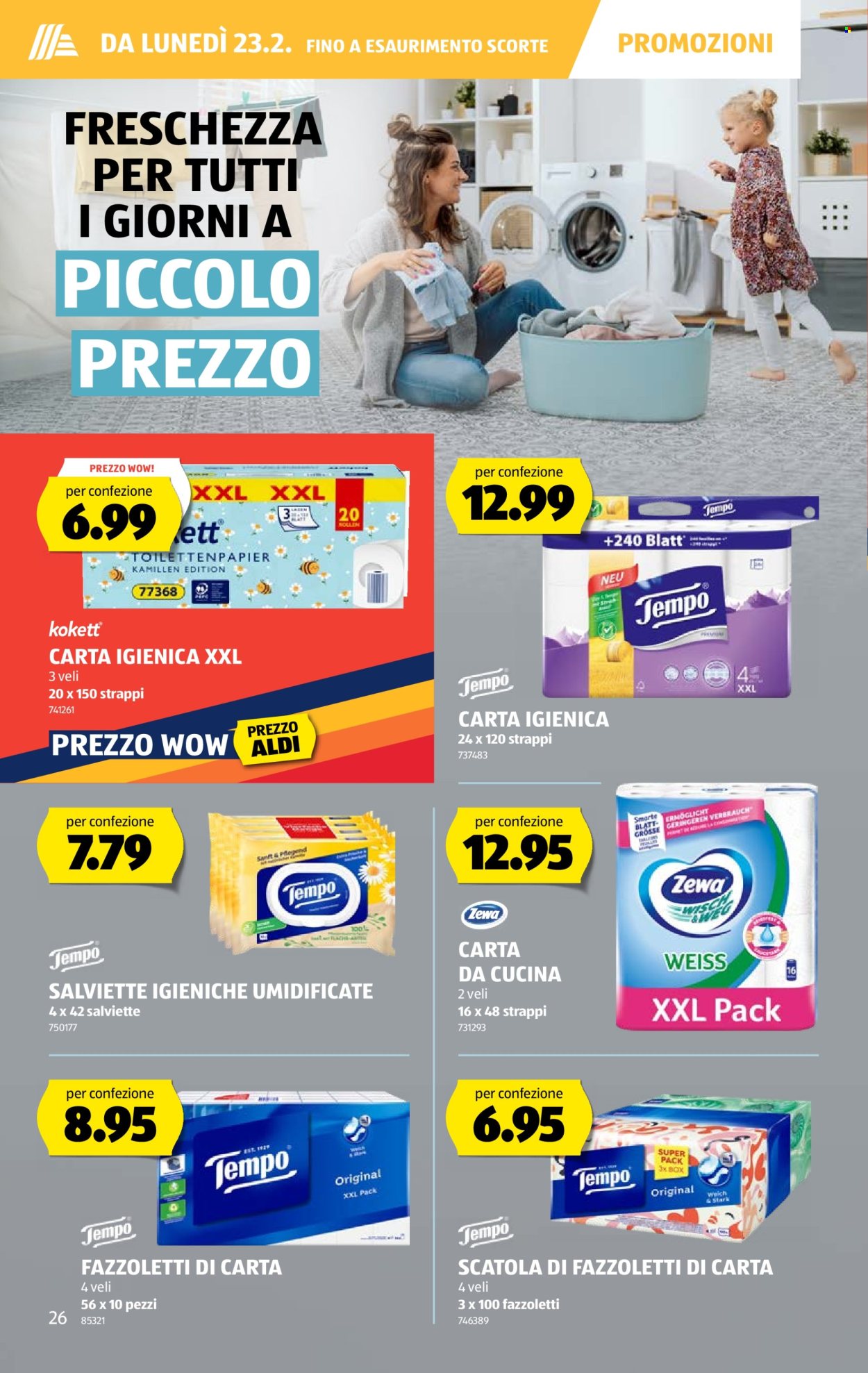 Volantino Aldi - 19.2.2026 - 25.2.2026. Pagina 26. Pagina 26