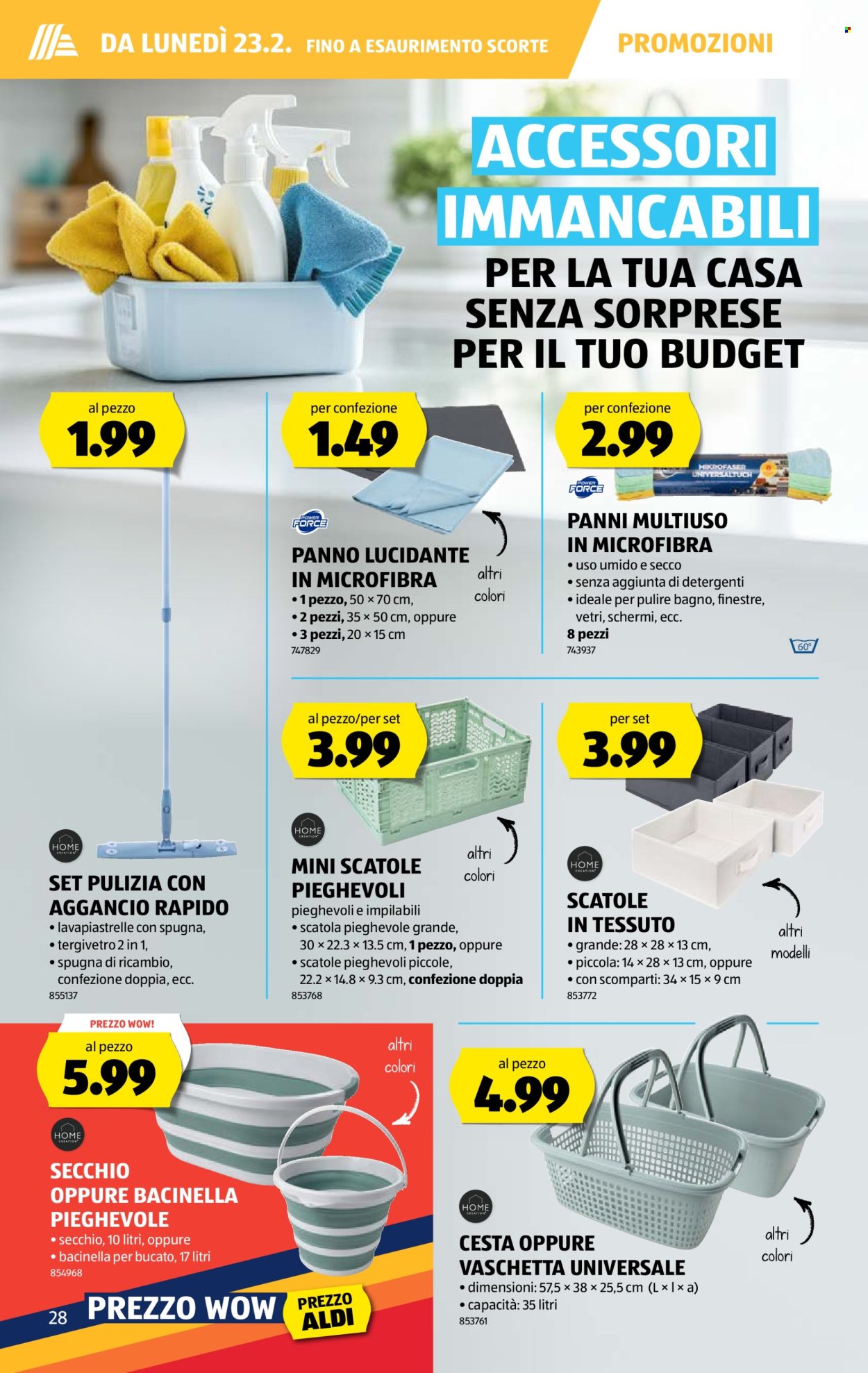 Volantino Aldi - 19.2.2026 - 25.2.2026. Pagina 28. Pagina 28