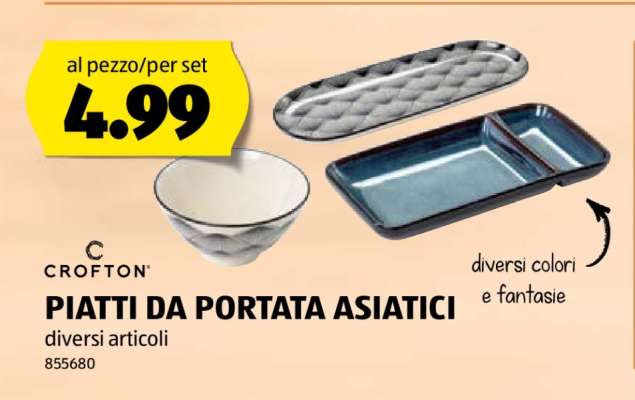 PIATTI DA PORTATA ASIATICI
