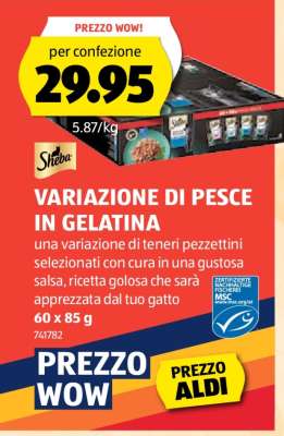 Sheba Variazione di Pesce in Gelatina