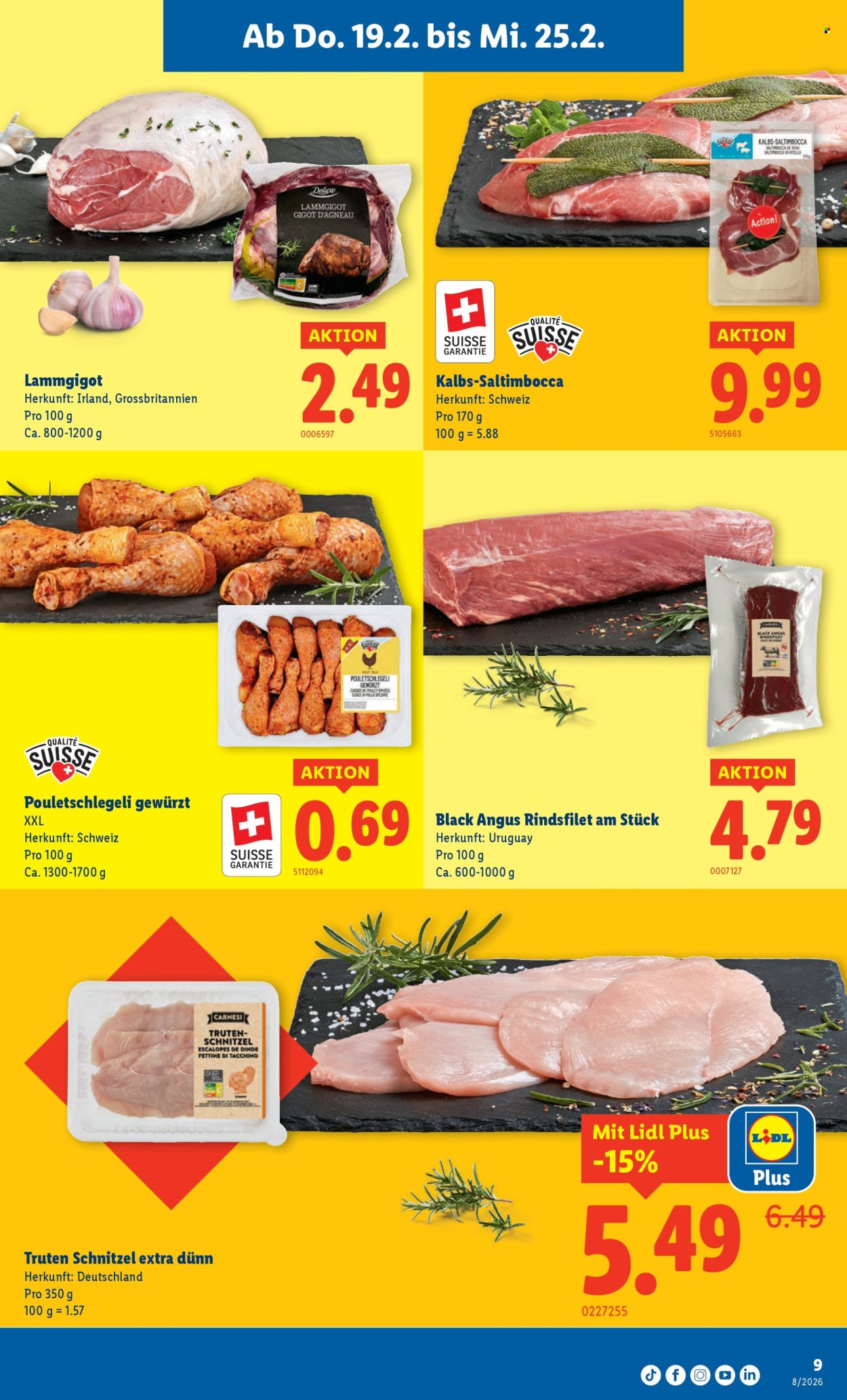 Volantino Lidl - 19.2.2026 - 25.2.2026. Pagina 9. Pagina 9