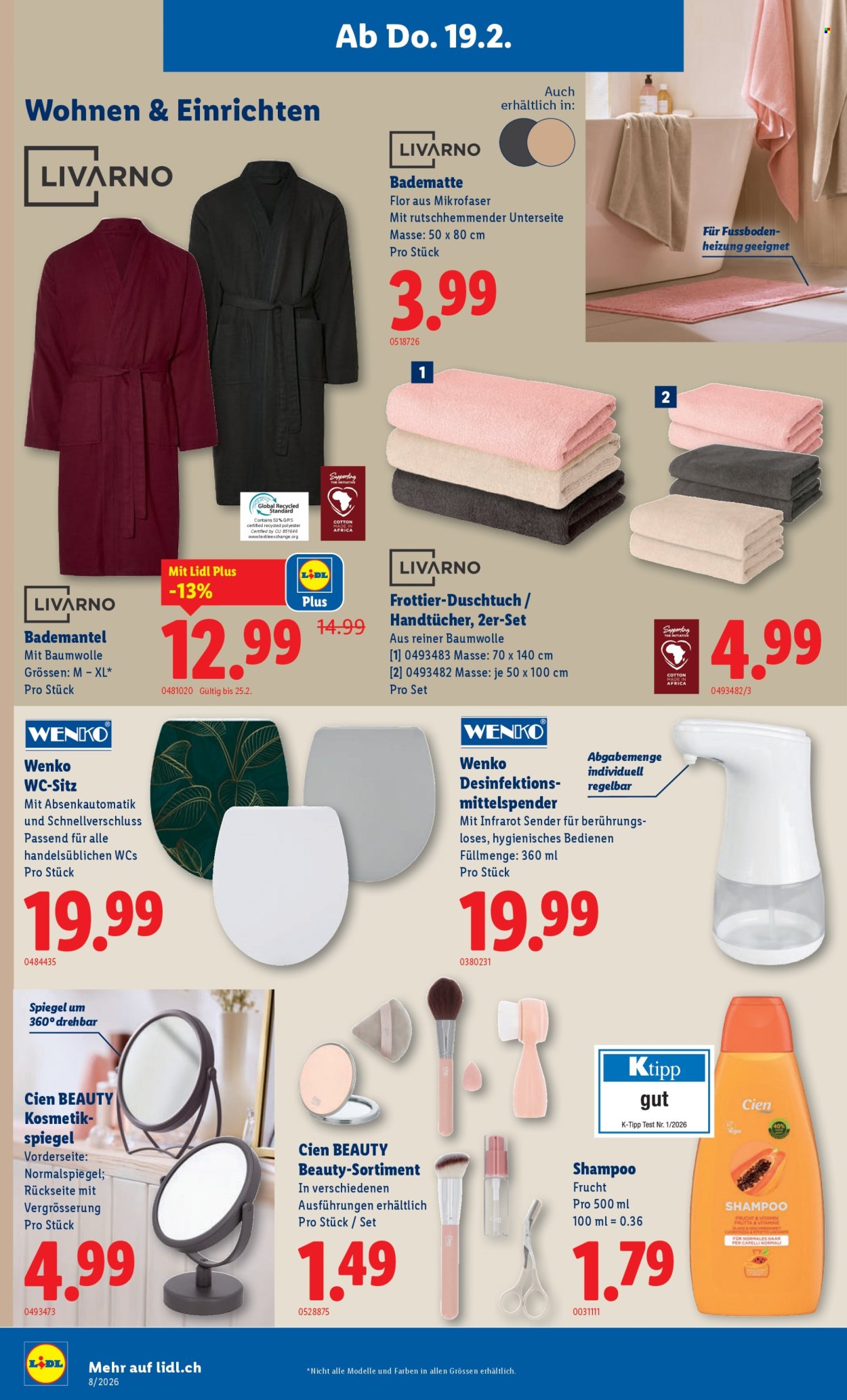 Volantino Lidl - 19.2.2026 - 25.2.2026. Pagina 16. Pagina 16