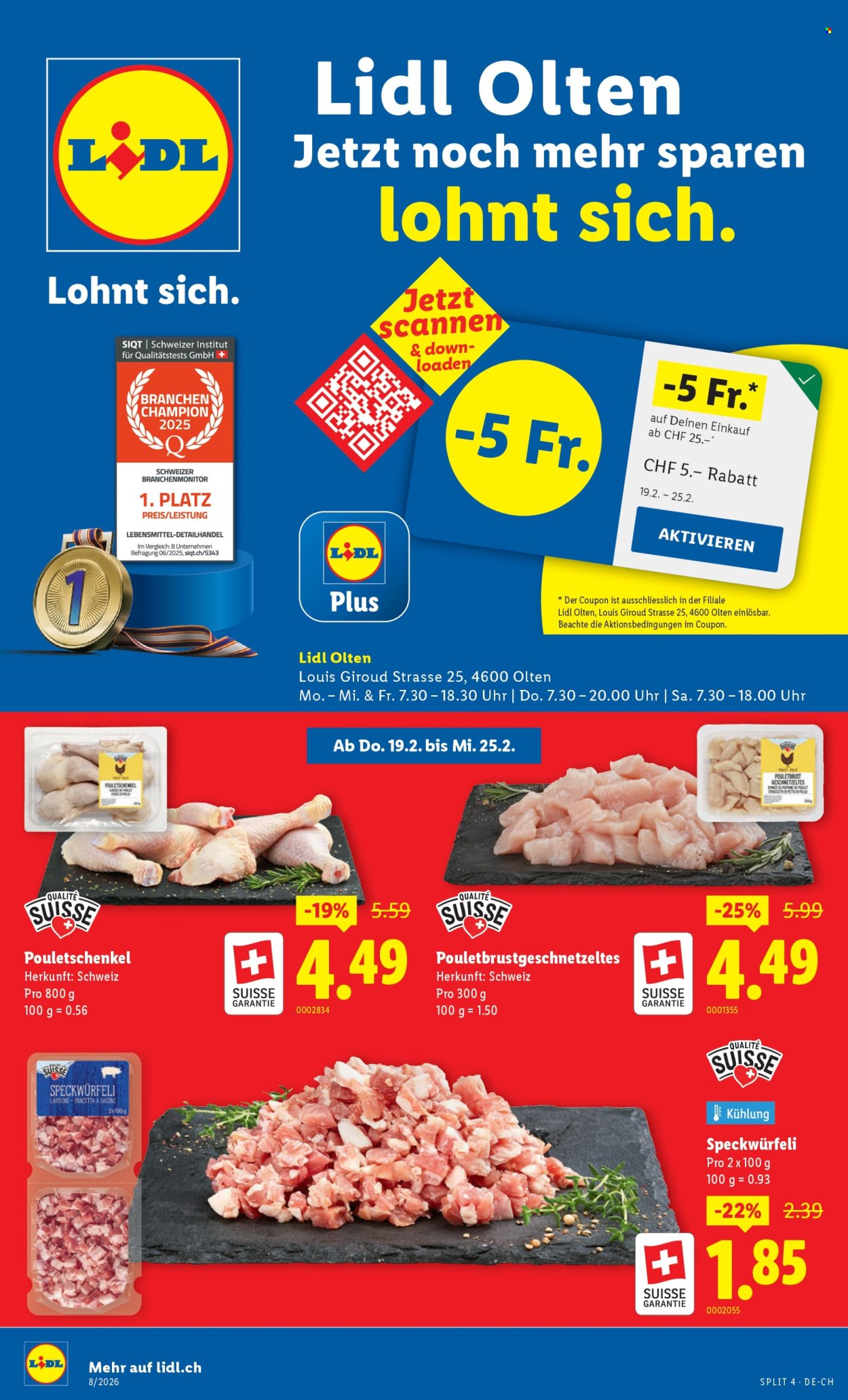 Volantino Lidl - 19.2.2026 - 25.2.2026. Pagina 1. Pagina 1