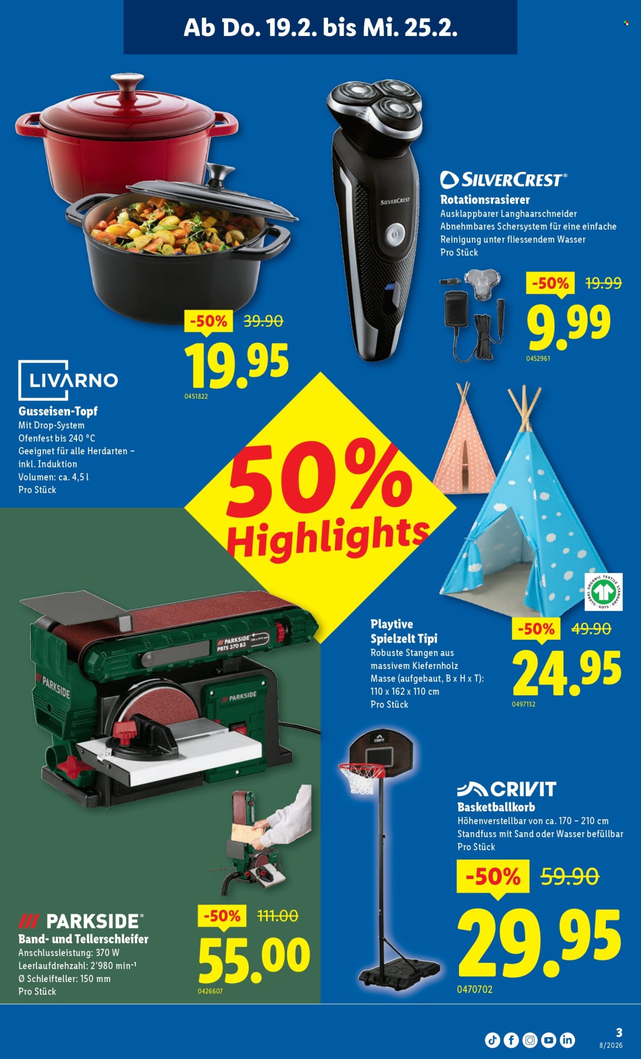 Volantino Lidl - 19.2.2026 - 25.2.2026. Pagina 3. Pagina 3