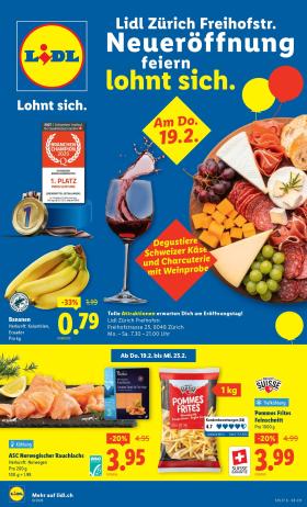 Lidl - Neueröffnung Lidl Zűrich