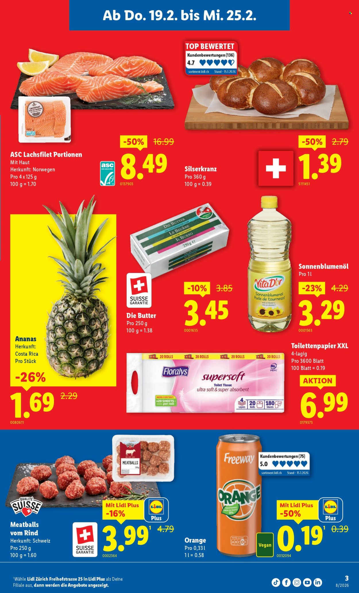 Volantino Lidl - 19.2.2026 - 25.2.2026. Pagina 3. Pagina 3