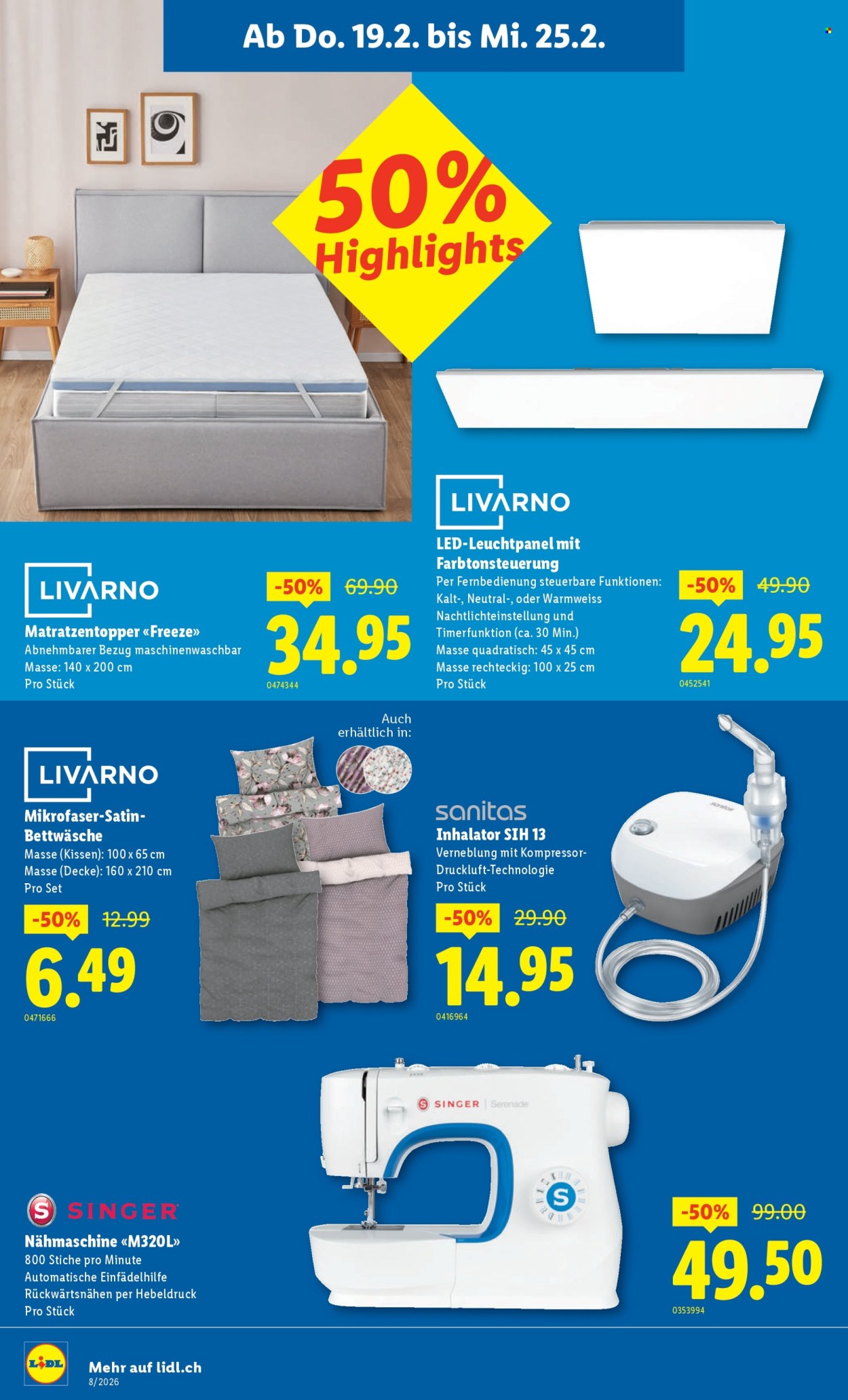 Volantino Lidl - 19.2.2026 - 25.2.2026. Pagina 4. Pagina 4