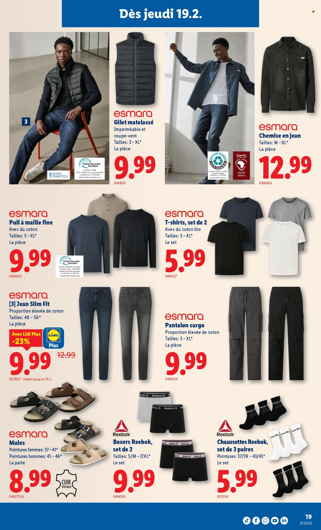 Volantino Lidl - 19.2.2026 - 25.2.2026. Pagina 19. Pagina 19